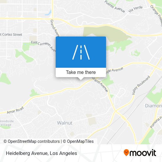Heidelberg Avenue map