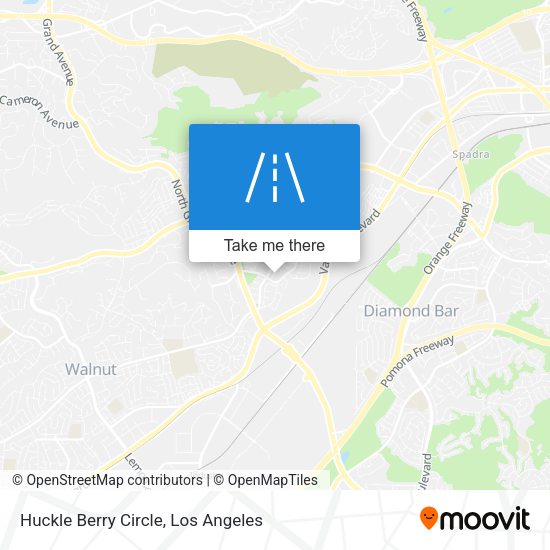 Huckle Berry Circle map
