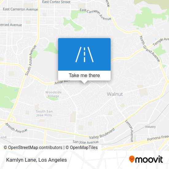 Mapa de Kamlyn Lane