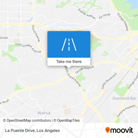 Mapa de La Puente Drive