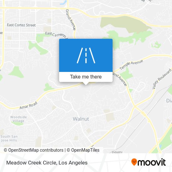 Meadow Creek Circle map