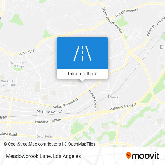 Meadowbrook Lane map