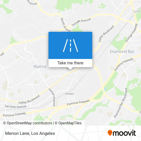 Mapa de Merion Lane