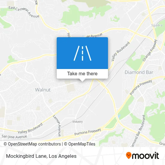 Mockingbird Lane map