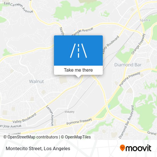 Mapa de Montecito Street