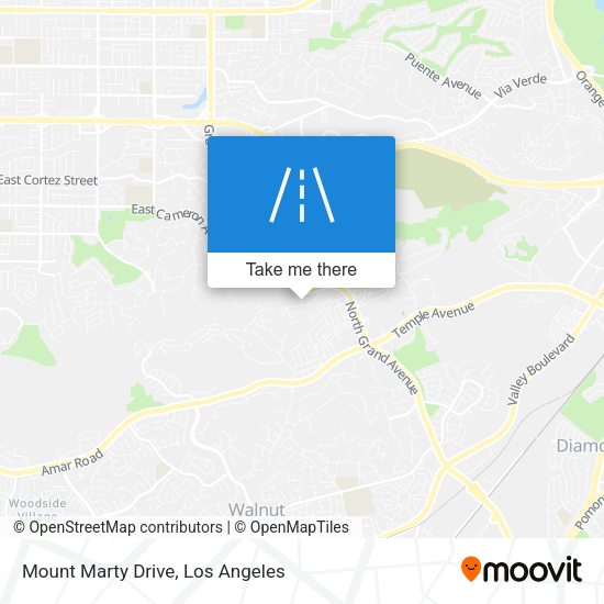 Mount Marty Drive map