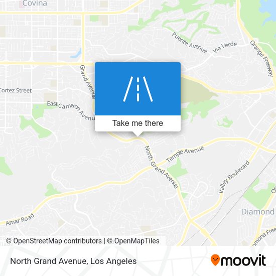 North Grand Avenue map