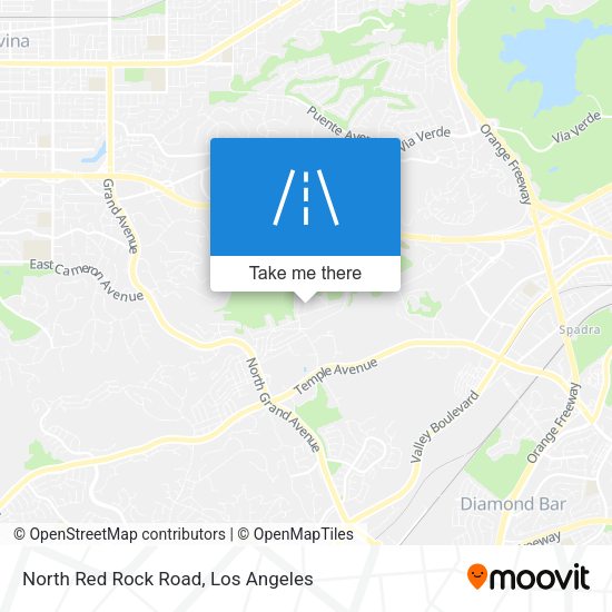 Mapa de North Red Rock Road