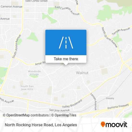 North Rocking Horse Road map