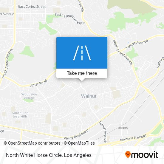 North White Horse Circle map