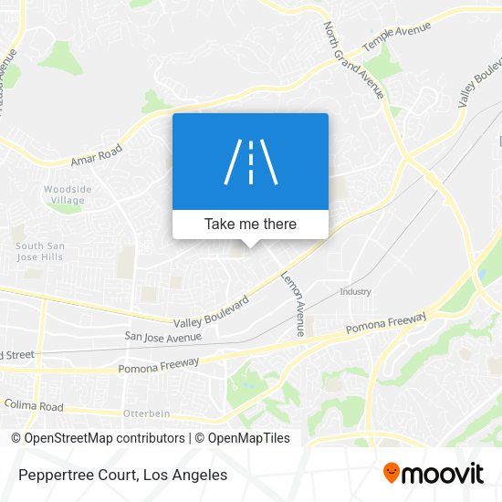 Mapa de Peppertree Court