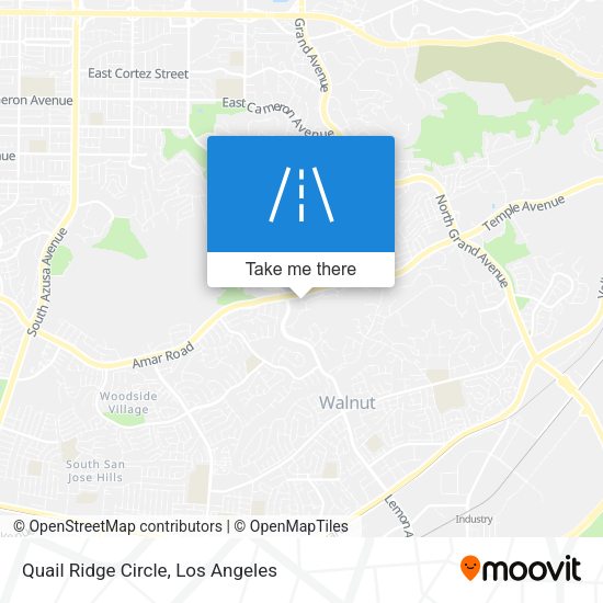 Mapa de Quail Ridge Circle