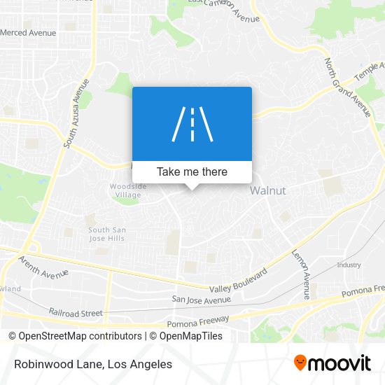 Mapa de Robinwood Lane