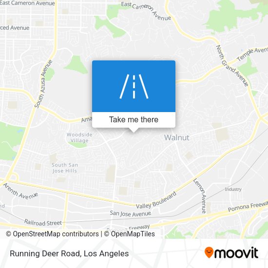 Mapa de Running Deer Road