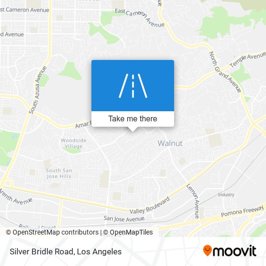 Mapa de Silver Bridle Road