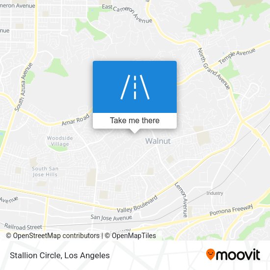 Mapa de Stallion Circle