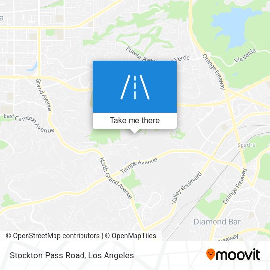 Mapa de Stockton Pass Road