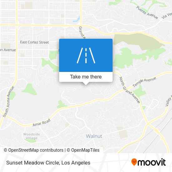 Mapa de Sunset Meadow Circle