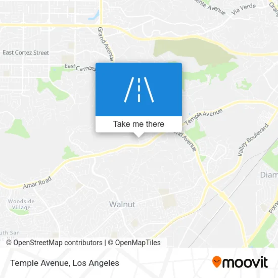 Mapa de Temple Avenue