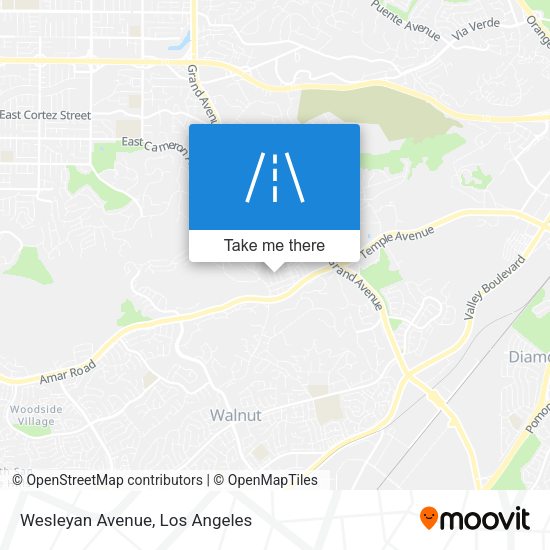 Mapa de Wesleyan Avenue