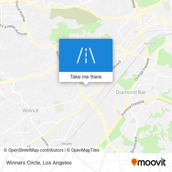 Mapa de Winners Circle