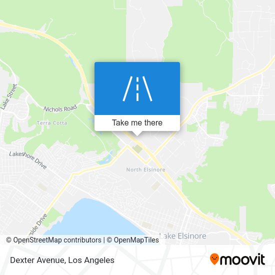 Mapa de Dexter Avenue