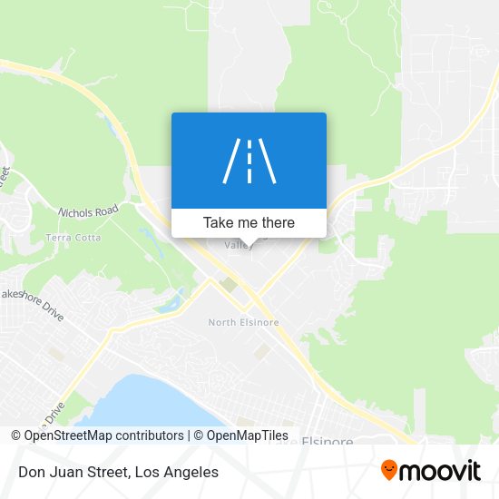 Mapa de Don Juan Street