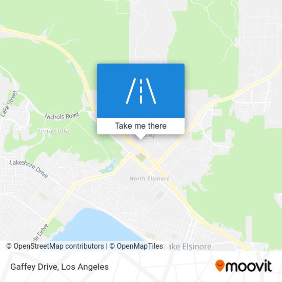 Gaffey Drive map