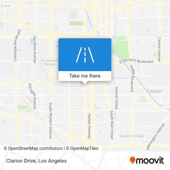 Mapa de Clarion Drive