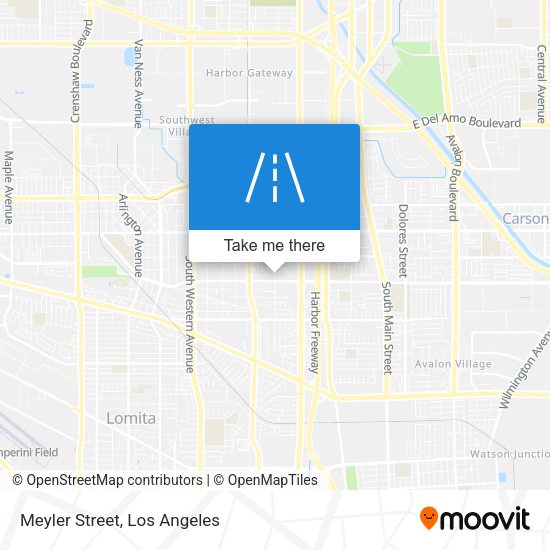 Mapa de Meyler Street