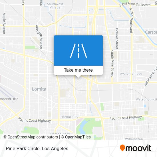 Pine Park Circle map