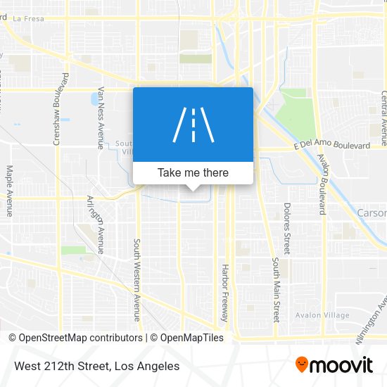 Mapa de West 212th Street
