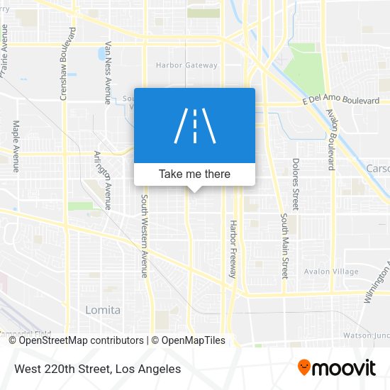 Mapa de West 220th Street