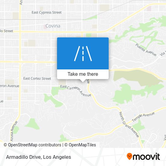 Armadillo Drive map