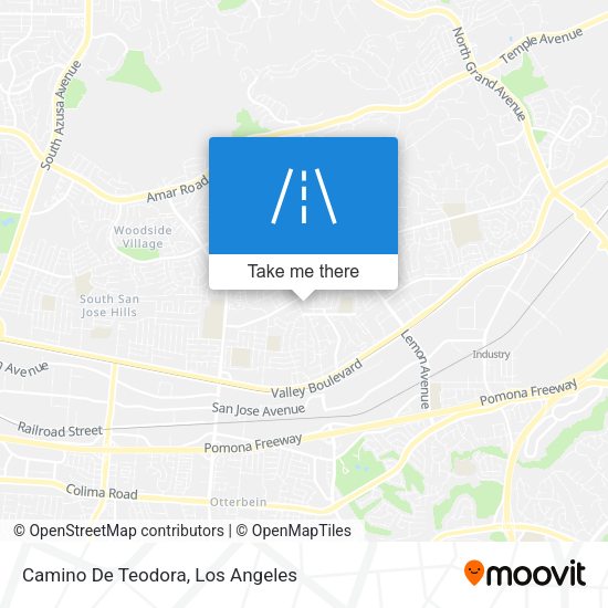 Mapa de Camino De Teodora