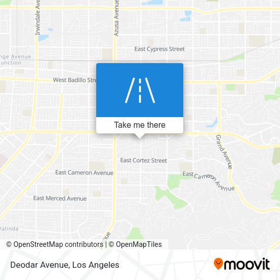 Mapa de Deodar Avenue