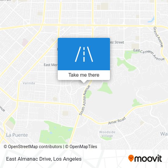 East Almanac Drive map