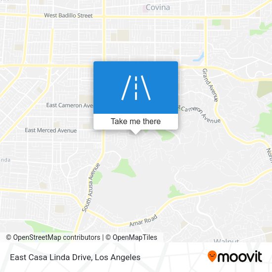 Mapa de East Casa Linda Drive