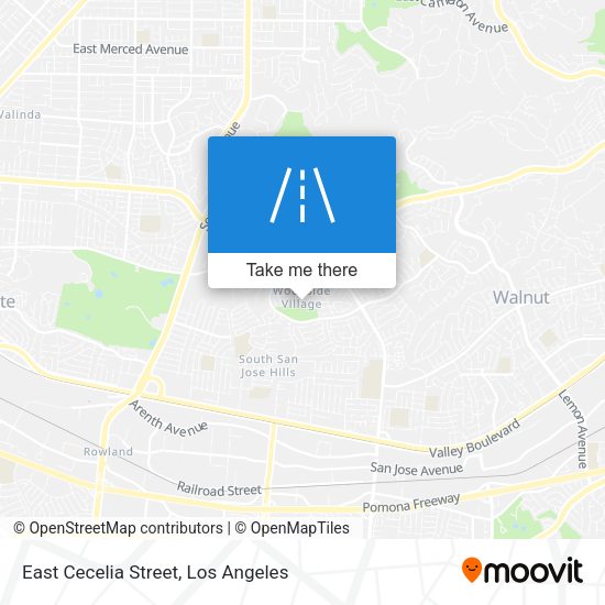 Mapa de East Cecelia Street