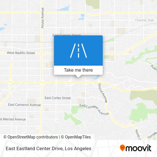 Mapa de East Eastland Center Drive
