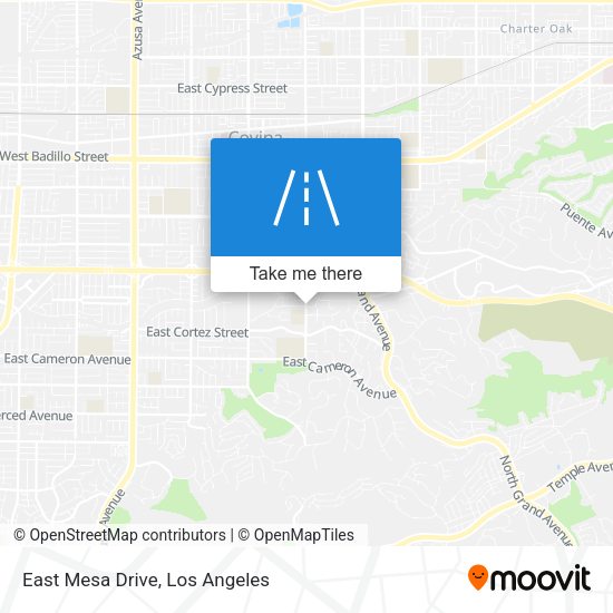 East Mesa Drive map