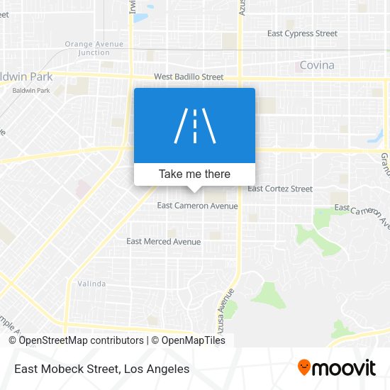 Mapa de East Mobeck Street