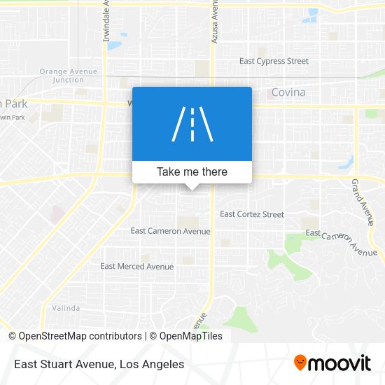 Mapa de East Stuart Avenue