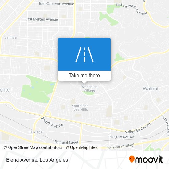 Mapa de Elena Avenue