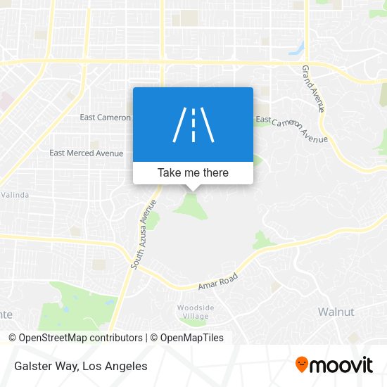 Mapa de Galster Way