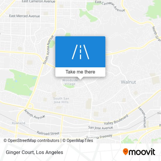 Ginger Court map