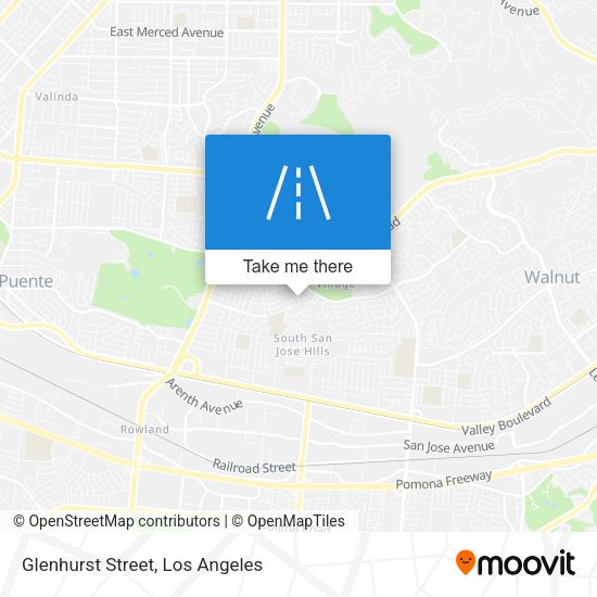 Mapa de Glenhurst Street