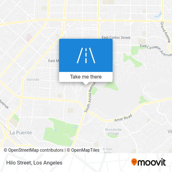 Mapa de Hilo Street