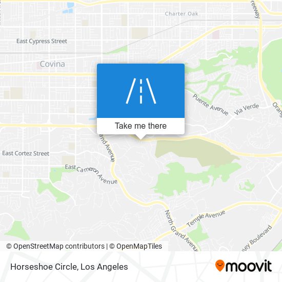 Horseshoe Circle map