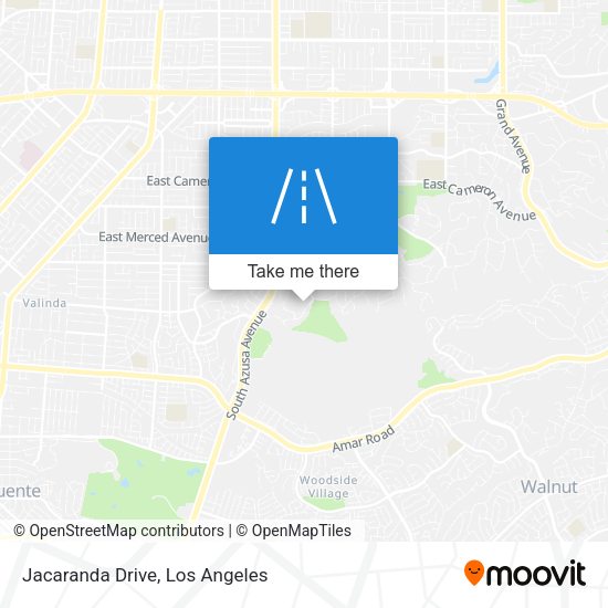 Mapa de Jacaranda Drive